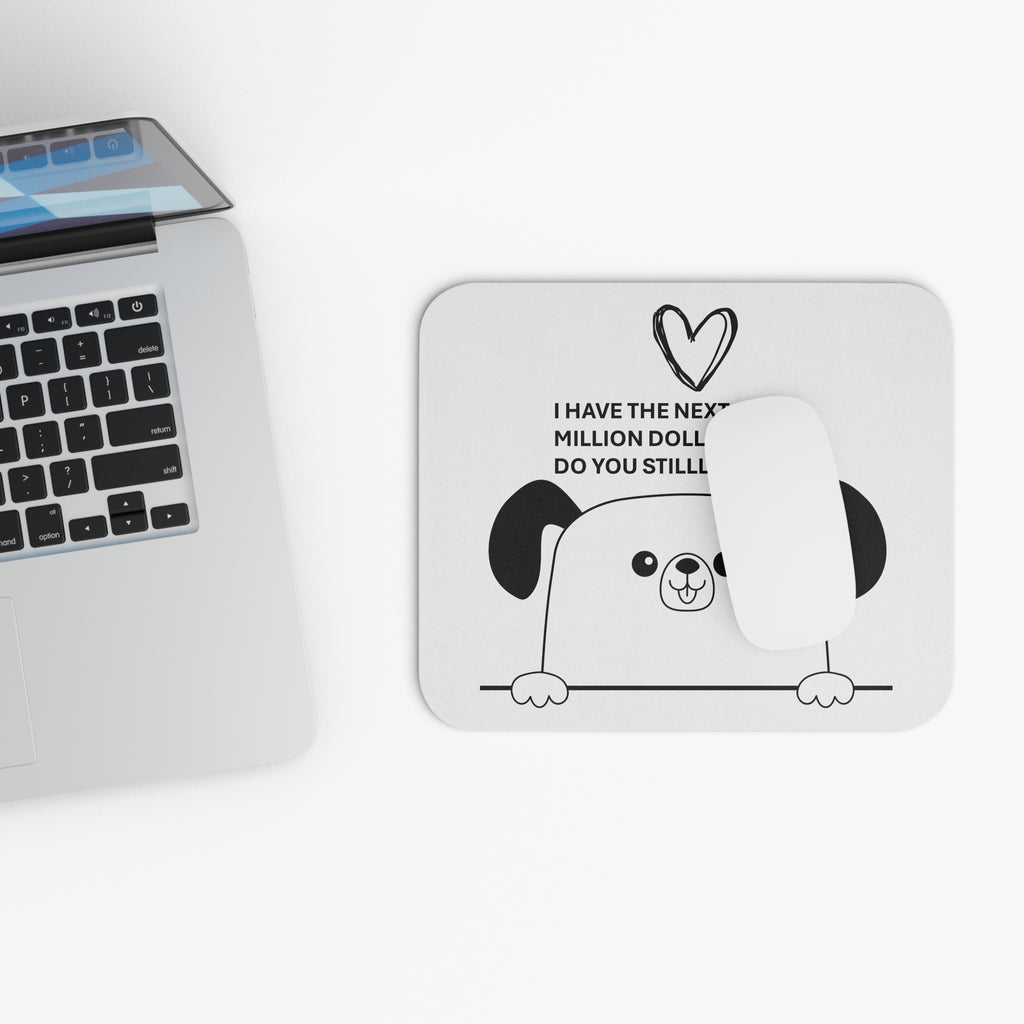 Mouse Pad (Rectangle) with little dog