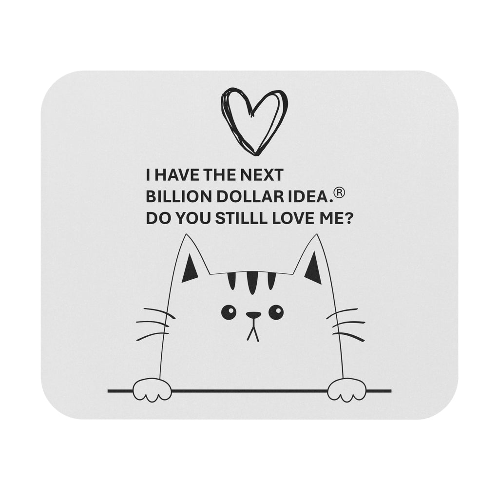 Mouse Pad (Rectangle) with little cat