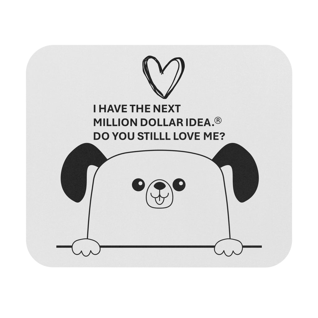 Mouse Pad (Rectangle) with little dog